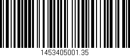 Código de barras (EAN, GTIN, SKU, ISBN): '1453405001.35'