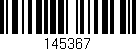 Código de barras (EAN, GTIN, SKU, ISBN): '145367'
