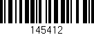 Código de barras (EAN, GTIN, SKU, ISBN): '145412'