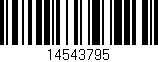 Código de barras (EAN, GTIN, SKU, ISBN): '14543795'