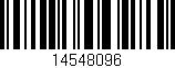 Código de barras (EAN, GTIN, SKU, ISBN): '14548096'