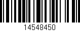 Código de barras (EAN, GTIN, SKU, ISBN): '14548450'