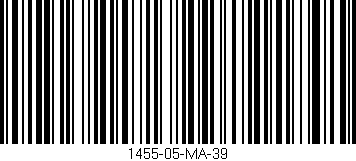 Código de barras (EAN, GTIN, SKU, ISBN): '1455-05-MA-39'