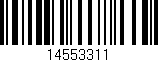 Código de barras (EAN, GTIN, SKU, ISBN): '14553311'