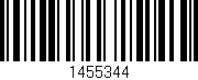 Código de barras (EAN, GTIN, SKU, ISBN): '1455344'