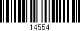 Código de barras (EAN, GTIN, SKU, ISBN): '14554'