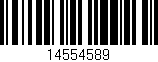 Código de barras (EAN, GTIN, SKU, ISBN): '14554589'