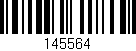Código de barras (EAN, GTIN, SKU, ISBN): '145564'