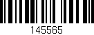 Código de barras (EAN, GTIN, SKU, ISBN): '145565'