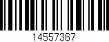 Código de barras (EAN, GTIN, SKU, ISBN): '14557367'