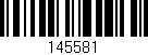 Código de barras (EAN, GTIN, SKU, ISBN): '145581'