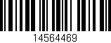 Código de barras (EAN, GTIN, SKU, ISBN): '14564469'