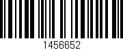 Código de barras (EAN, GTIN, SKU, ISBN): '1456652'