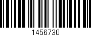 Código de barras (EAN, GTIN, SKU, ISBN): '1456730'