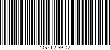 Código de barras (EAN, GTIN, SKU, ISBN): '1457-02-AR-42'