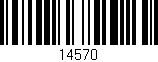 Código de barras (EAN, GTIN, SKU, ISBN): '14570'