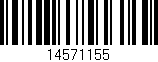 Código de barras (EAN, GTIN, SKU, ISBN): '14571155'