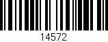 Código de barras (EAN, GTIN, SKU, ISBN): '14572'