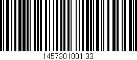 Código de barras (EAN, GTIN, SKU, ISBN): '1457301001.33'