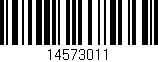 Código de barras (EAN, GTIN, SKU, ISBN): '14573011'