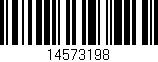 Código de barras (EAN, GTIN, SKU, ISBN): '14573198'
