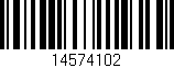 Código de barras (EAN, GTIN, SKU, ISBN): '14574102'