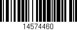 Código de barras (EAN, GTIN, SKU, ISBN): '14574460'