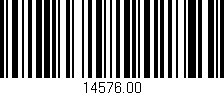 Código de barras (EAN, GTIN, SKU, ISBN): '14576.00'