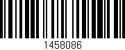 Código de barras (EAN, GTIN, SKU, ISBN): '1458086'