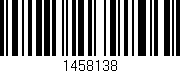 Código de barras (EAN, GTIN, SKU, ISBN): '1458138'