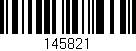 Código de barras (EAN, GTIN, SKU, ISBN): '145821'