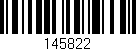 Código de barras (EAN, GTIN, SKU, ISBN): '145822'