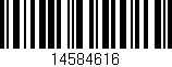 Código de barras (EAN, GTIN, SKU, ISBN): '14584616'