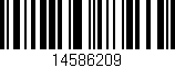 Código de barras (EAN, GTIN, SKU, ISBN): '14586209'