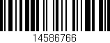 Código de barras (EAN, GTIN, SKU, ISBN): '14586766'