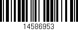 Código de barras (EAN, GTIN, SKU, ISBN): '14586953'