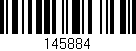 Código de barras (EAN, GTIN, SKU, ISBN): '145884'