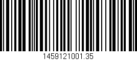 Código de barras (EAN, GTIN, SKU, ISBN): '1459121001.35'