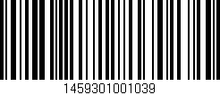 Código de barras (EAN, GTIN, SKU, ISBN): '1459301001039'