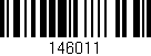 Código de barras (EAN, GTIN, SKU, ISBN): '146011'