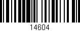 Código de barras (EAN, GTIN, SKU, ISBN): '14604'