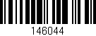 Código de barras (EAN, GTIN, SKU, ISBN): '146044'