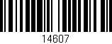 Código de barras (EAN, GTIN, SKU, ISBN): '14607'