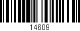 Código de barras (EAN, GTIN, SKU, ISBN): '14609'