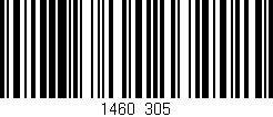 Código de barras (EAN, GTIN, SKU, ISBN): '1460/305'