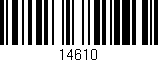 Código de barras (EAN, GTIN, SKU, ISBN): '14610'