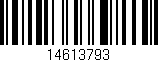Código de barras (EAN, GTIN, SKU, ISBN): '14613793'