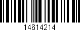 Código de barras (EAN, GTIN, SKU, ISBN): '14614214'