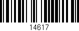Código de barras (EAN, GTIN, SKU, ISBN): '14617'