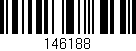 Código de barras (EAN, GTIN, SKU, ISBN): '146188'